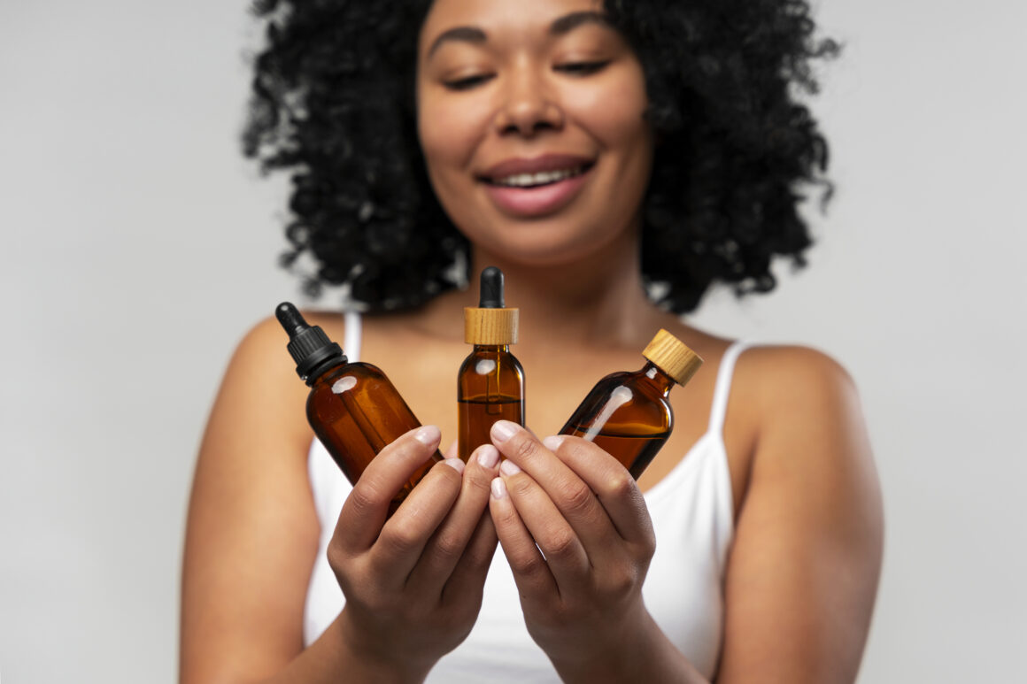 Satisfied Women with Skincare Serums Products that matches her needs