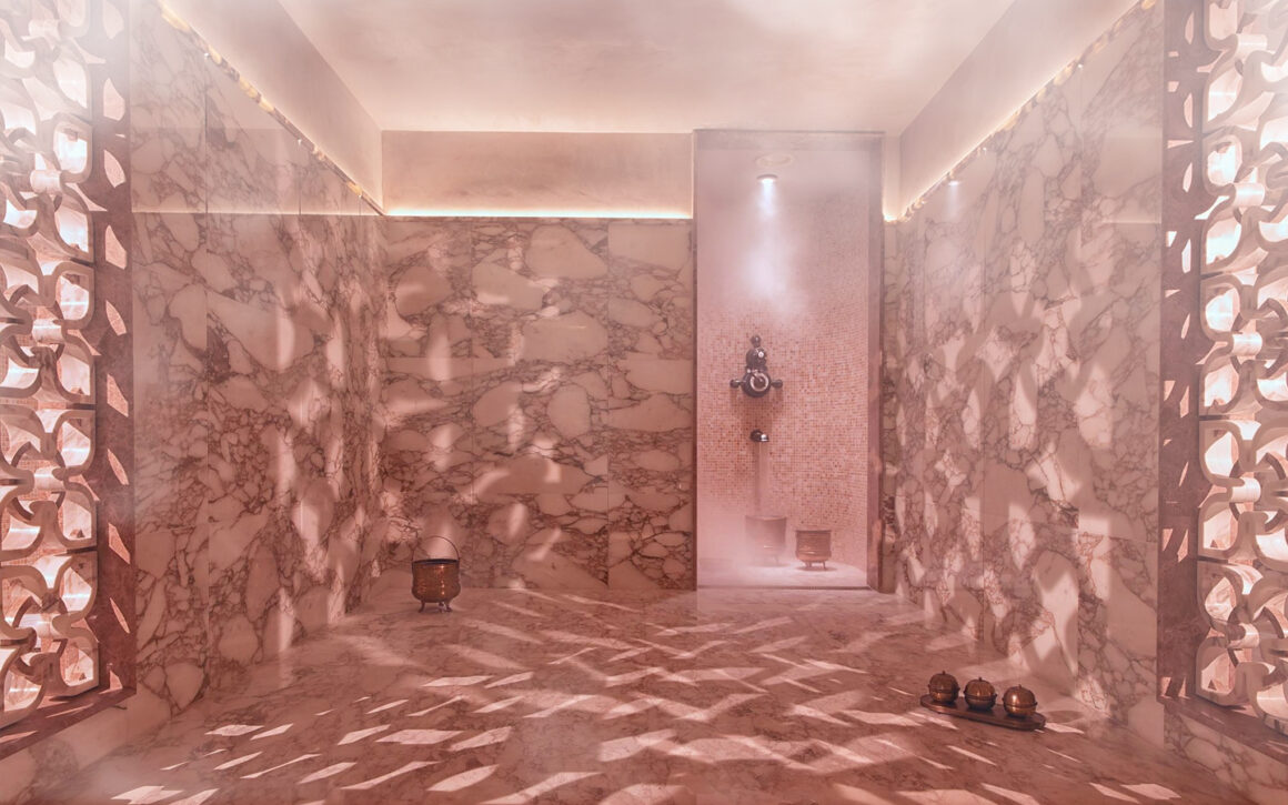 Moroccan Hammam steamimg room